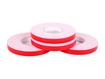 Keo dung môi PE Foam Double Sided Băng dính tự đỏ Silicon giấy không in