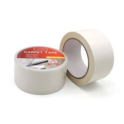 1-2 Inch White Fabric Cloth Double Side Carpet Adhesive Double Coated Carpet Tape