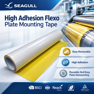 Màn hình đính kèm tấm vải dính hai mặt cho in flexographic