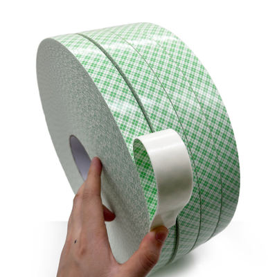 Băng keo xốp PU hai mặt 1mm Trắng Keo Acrylic 24m