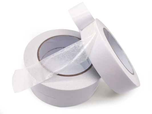 Băng keo hai mặt giấy tissue acrylic độ bám dính cao dùng để ép màng