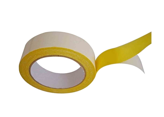 Bán buôn băng dính thảm màu vàng độc đáo với vải lót nền