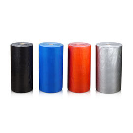 Màu xanh / bạc đầy màu sắc Duct băng jumbo cuộn niêm phong thảm khớp cạnh