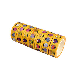 Thực phẩm mô hình Washi băng giấy, màu vàng washi băng loại tự làm mặt nạ