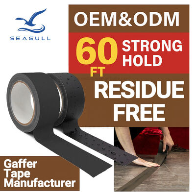 Dây băng gaffer vải hạng nặng cho sự kiện quản lý cáp sàn cố định tạm thời