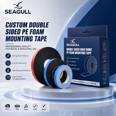 Nhựa đính dính hai mặt PE Foam Tape Nhựa đính dính hai mặt để gắn khung tấm pin mặt trời