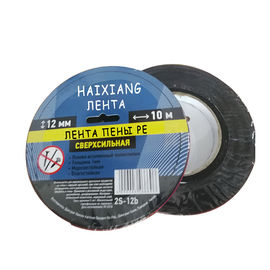 Dung môi Acrylic Keo dán hai mặt Băng Pe Foam màu đen