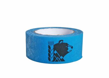 Hoa văn màu vải ống băng keo tùy chỉnh in một mặt dính