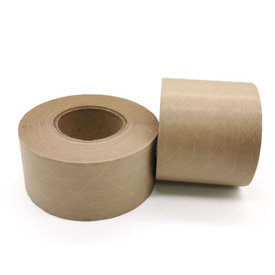 In tùy chỉnh Băng giấy Kraft dày một mặt màu nâu có độ dính cao
