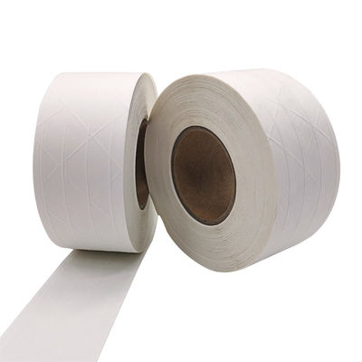 Độ bền kéo cao Nước được kích hoạt Băng keo Kraft gia cố màu trắng
