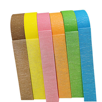 Gạo giấy 2 Inch hẹp màu băng keo cao su tự nhiên chịu nhiệt