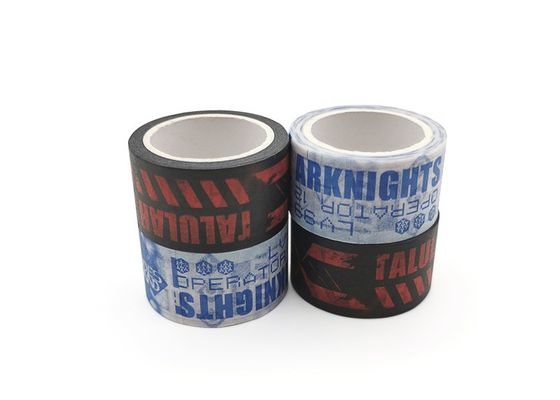Thiết kế cá nhân Tự kết dính Màu trang trí Giấy mặt nạ Băng Washi In tùy chỉnh