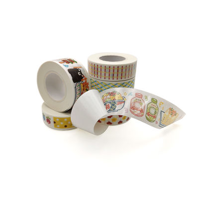 Băng giấy Washi hoa sen đầy màu sắc mới cho mục đích sử dụng cá nhân