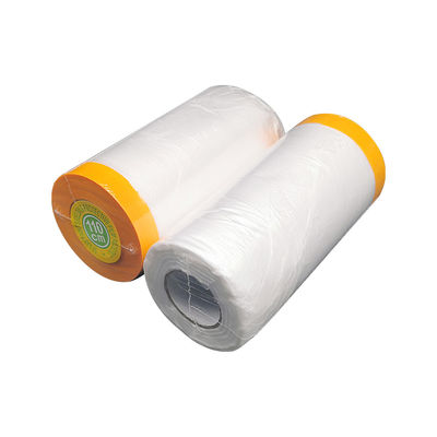 Màng che phủ thân xe ô tô trong suốt màu cam Sơn ô tô 25m với giấy crepe