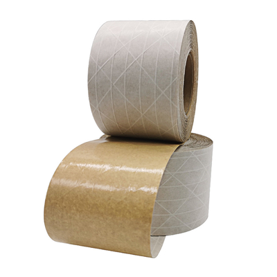 Băng giấy Kraft trắng bảo vệ môi trường một mặt