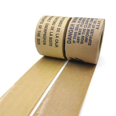 Băng giấy Kraft có thể in một mặt để niêm phong thùng carton