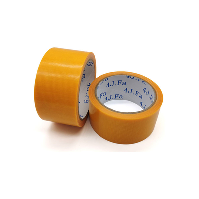 Bán nóng Vải sợi màu vàng Băng dính nóng chảy để niêm phong thùng carton